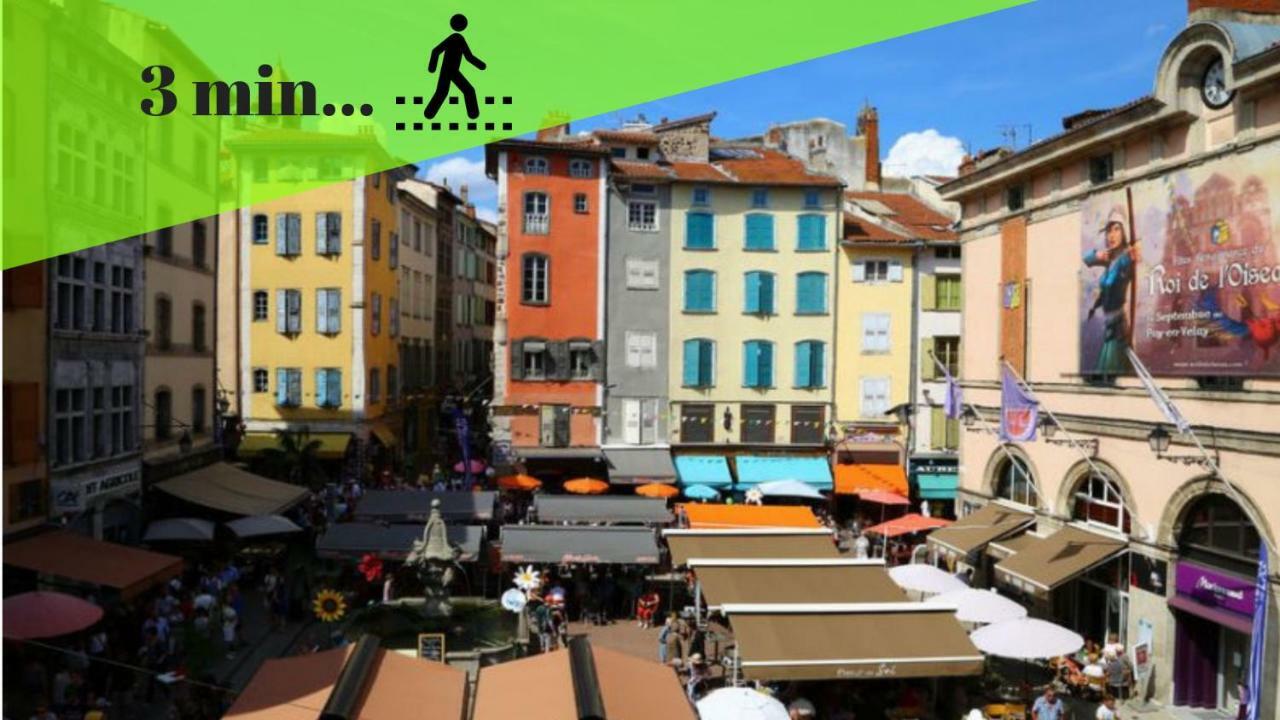 Les Nuits D'Anis - Appartements Hypercentre Le Puy-en-Velay Dış mekan fotoğraf